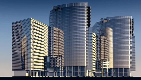Tampilan bangunan tinggi, sumber: pixabay.com